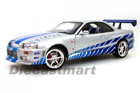 SKYLINE R34 SYLVER